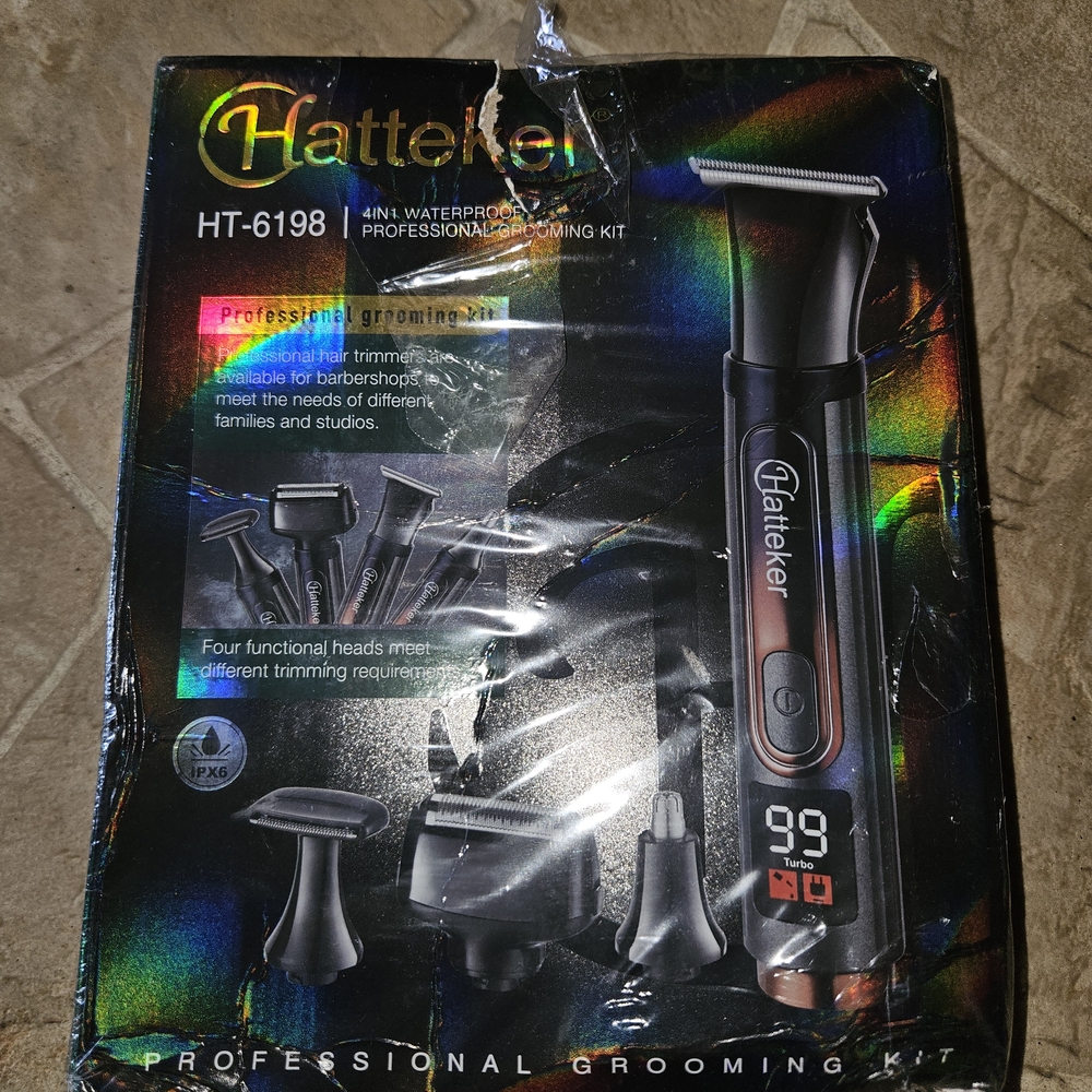 Black Professional Grooming Kit